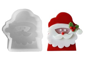 Molde silicona papa noel